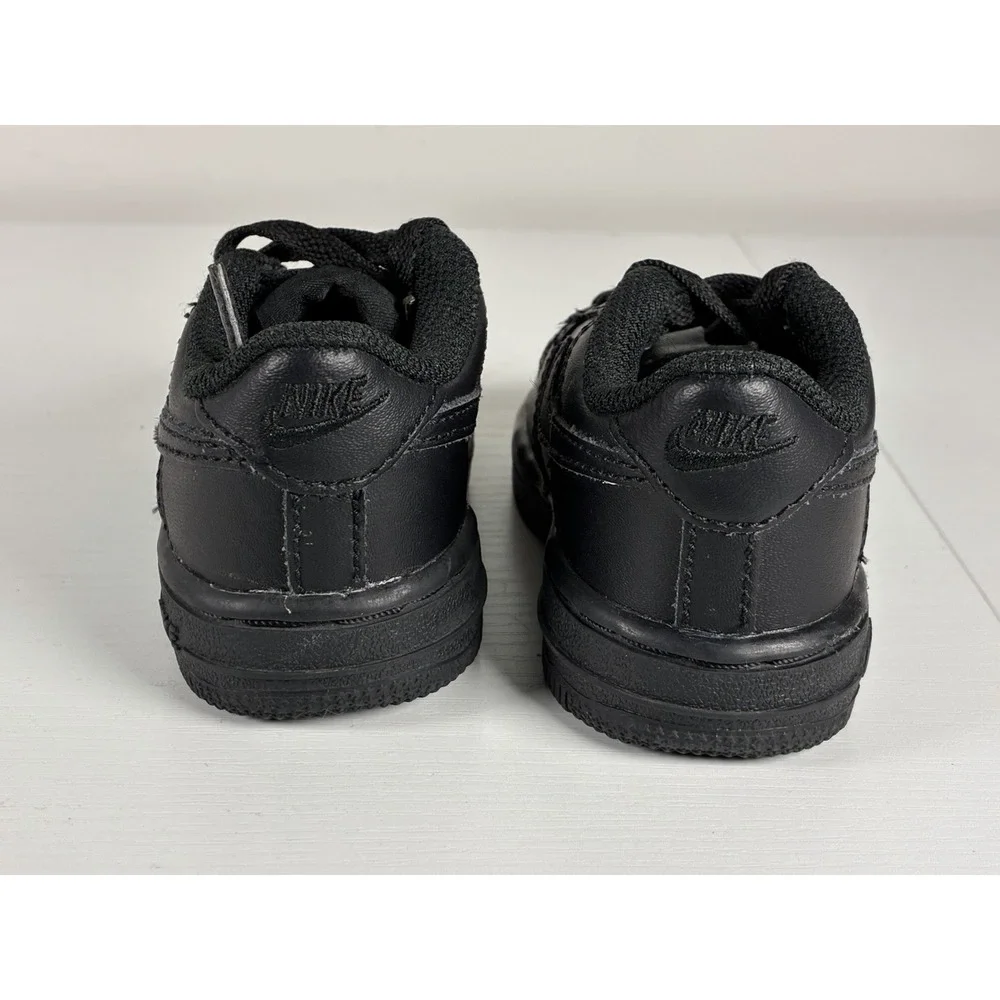 Toddler Nike Air Force 1 size 4C black Baby  Shoes